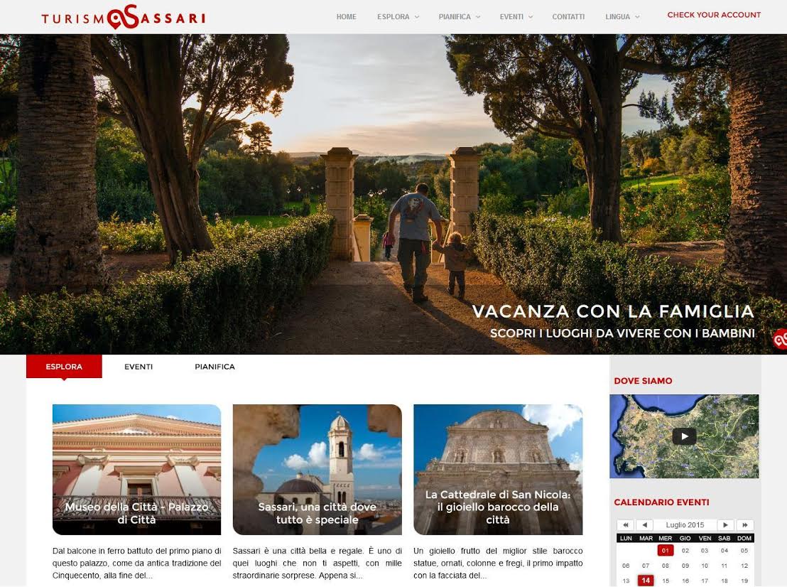 Turismo Sassari sito