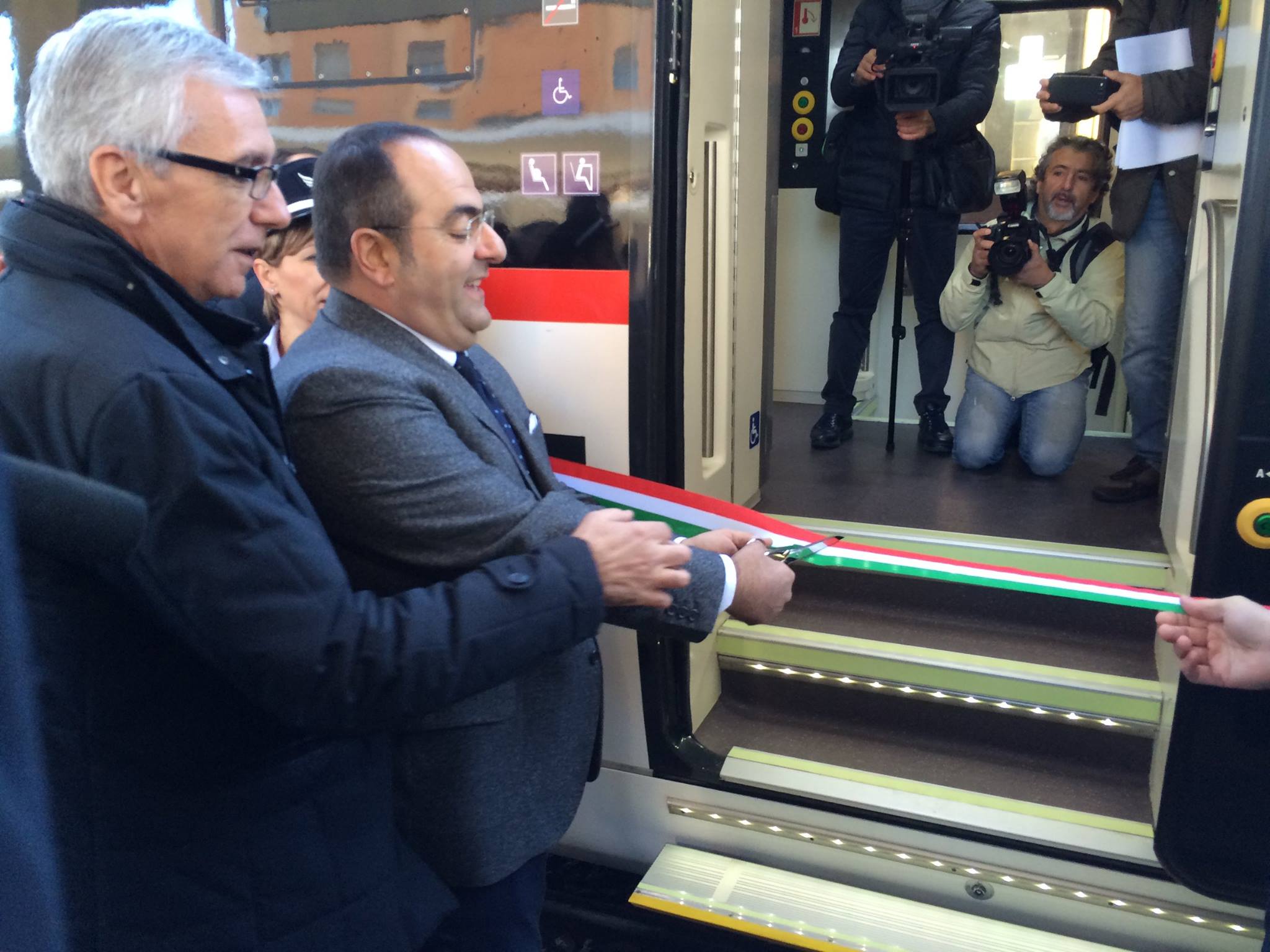 deiana inaugura treno veloce